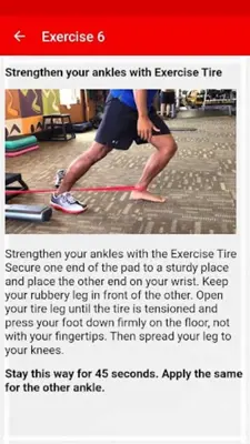 Knee Pain Exercises android App screenshot 6